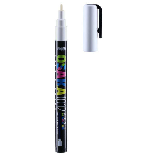 Picture of JUNIOR ACRYLIC MARKER 1.2MM WHITE